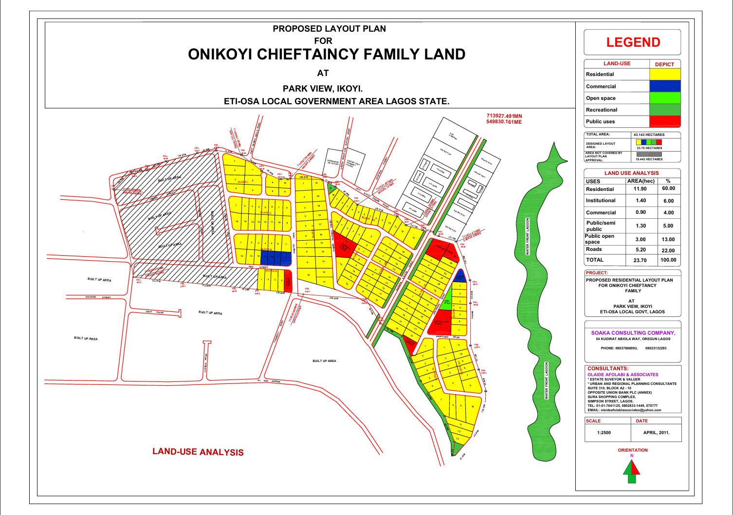 Residential Layout - Onikoyi Chieftaincy Family